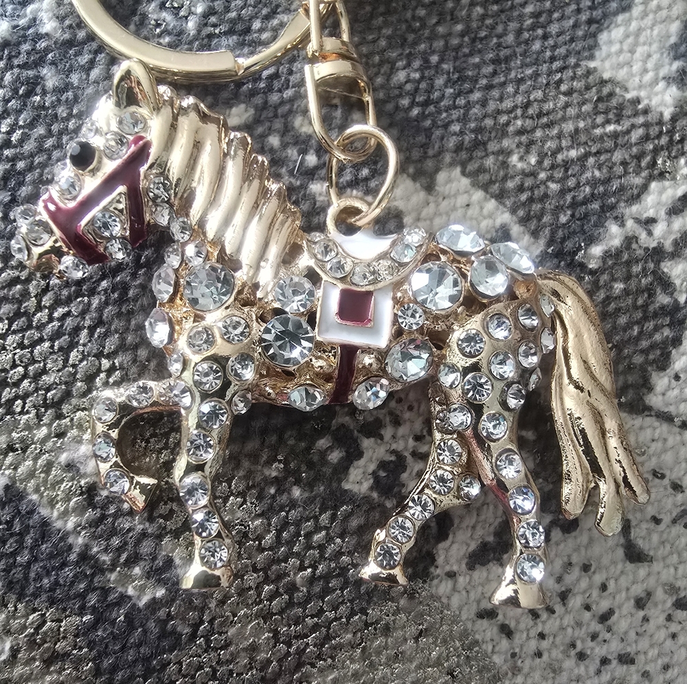 Horse Bag charm/Keychain New - Picture 2 of 4